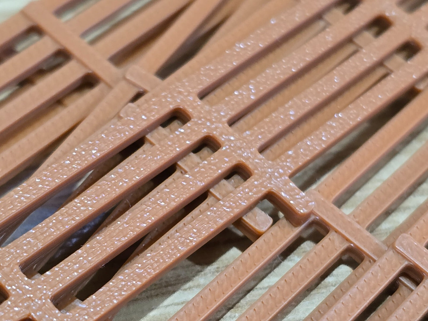 Fencing Railings OO HO New 10 Pack Red-Brown Gauge 1:76 Scale Models Railway