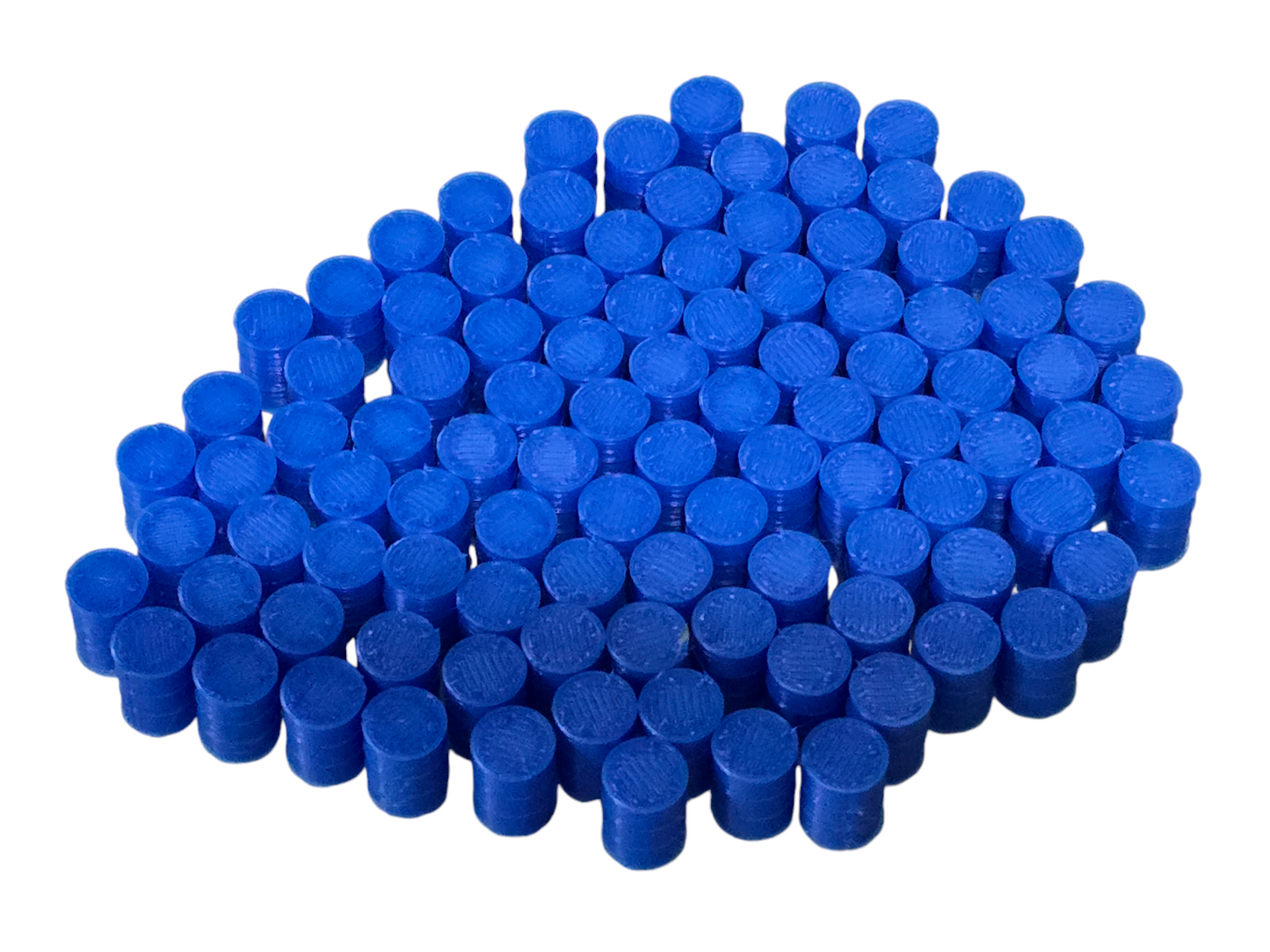 Oil Drum Barrels OO Gauge Blue 1:76 Scale Models Train Railway 100 Pack