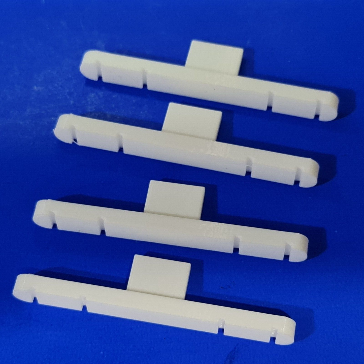 New 4 Pack White 67mm OO/HO Gauge Parallel Track Tools Model Railway Train