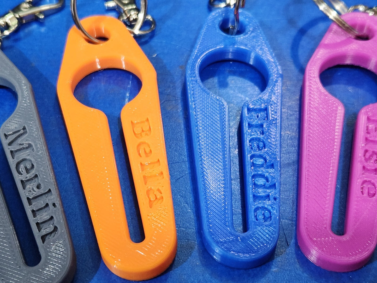 Personalised Hands free dog poo poop bag holder carrier