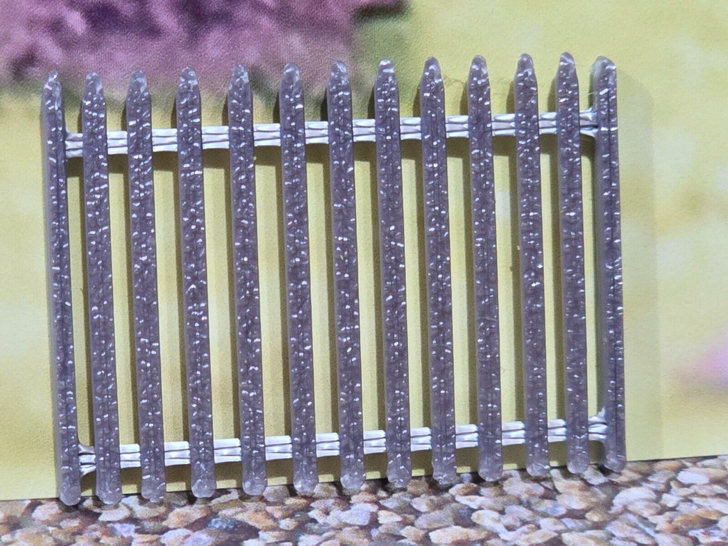 Security Fencing 6ft OO HO Gauge New 10 Pack 1:76 Scale Models Train Railway