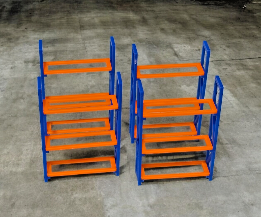Pallet Racking Racks 1:76 Scale OO Gauge Model Train Railways Dioramas x 4 Sets