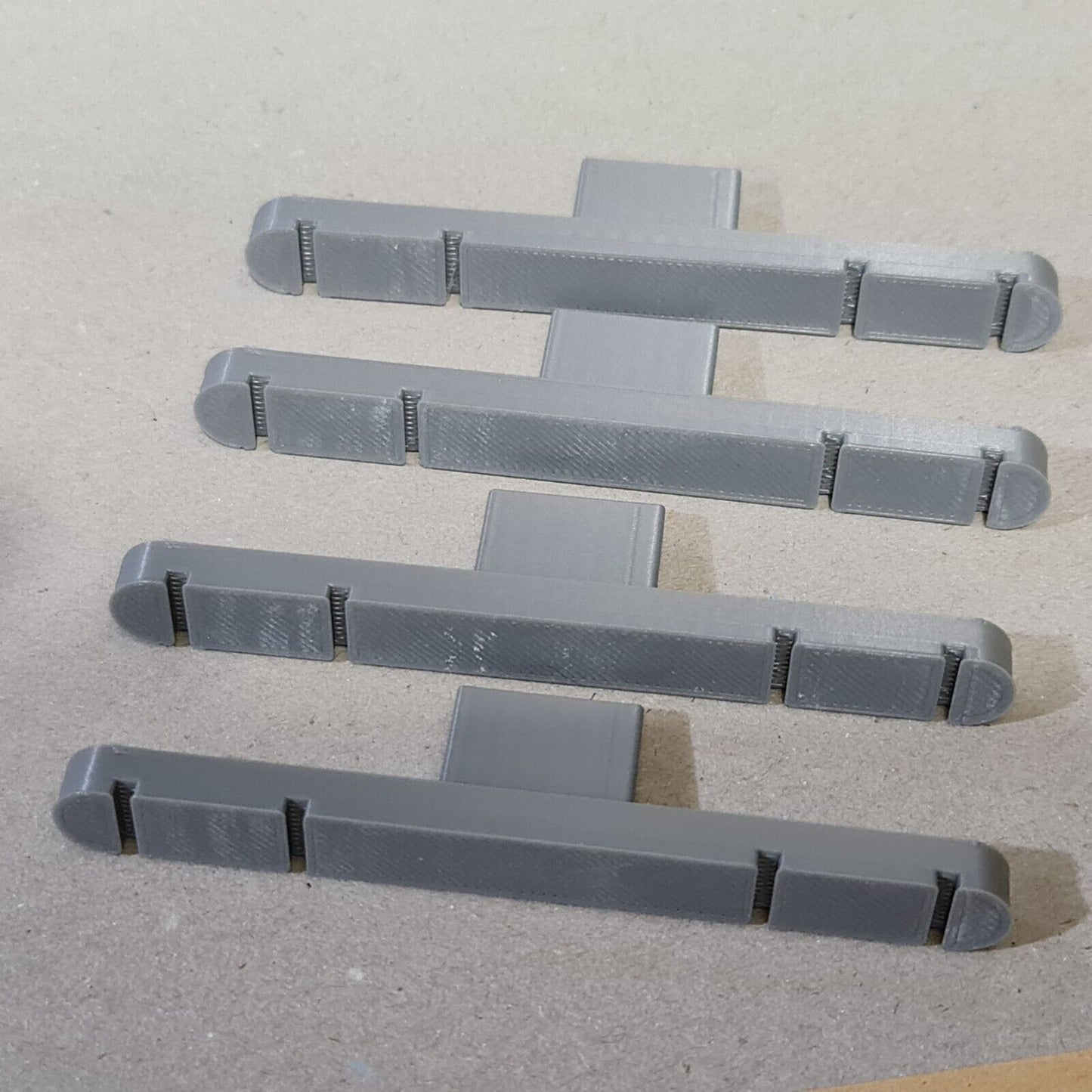 New 4 Pack Grey 67mm OO/HO Gauge Parallel Track Tools Model Railway Train