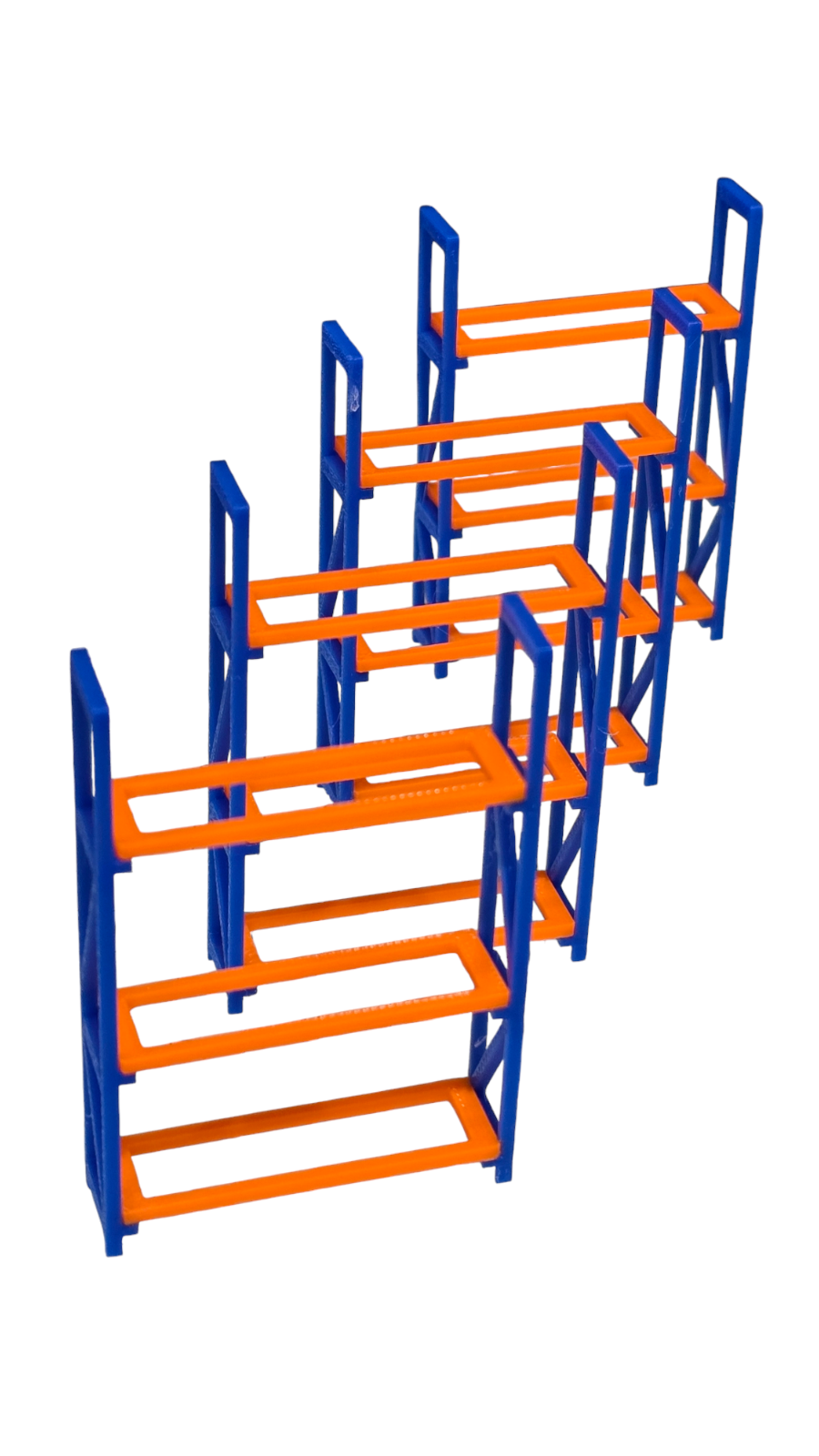 Pallet Racking Racks 1:76 Scale OO Gauge Model Train Railways Dioramas x 4 Sets