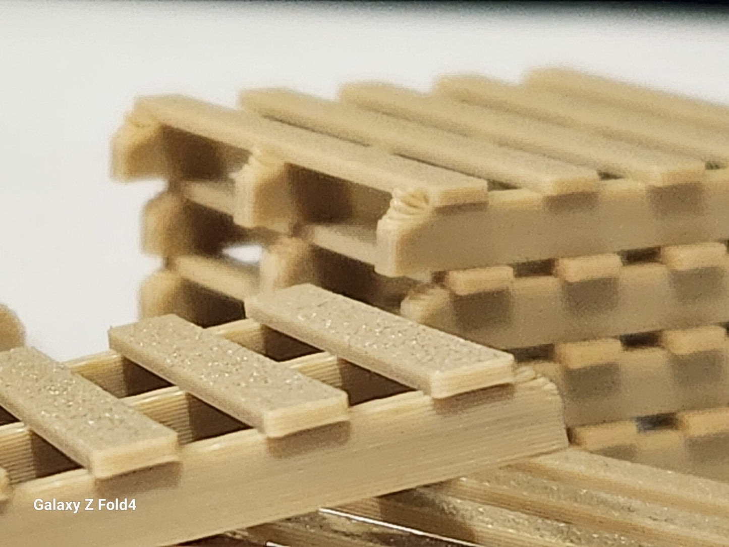 New Wood Colour Pallets 1 Gauge 1:32 Scale Models Model Train Diorama (10 Pack)