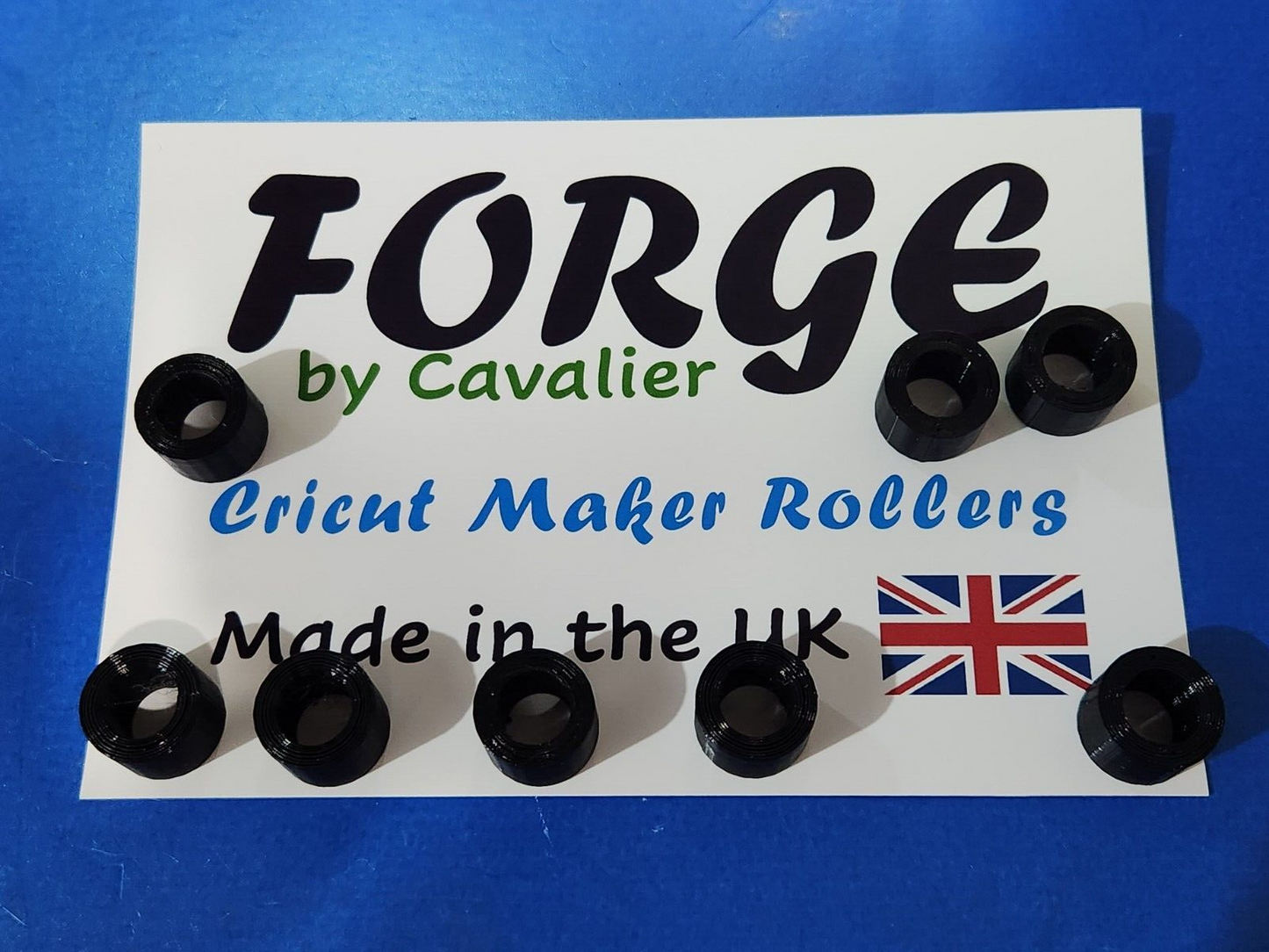Pack of 8 Cricut Maker 1 & 2 Replacement Spare Rubber Rollers E5L