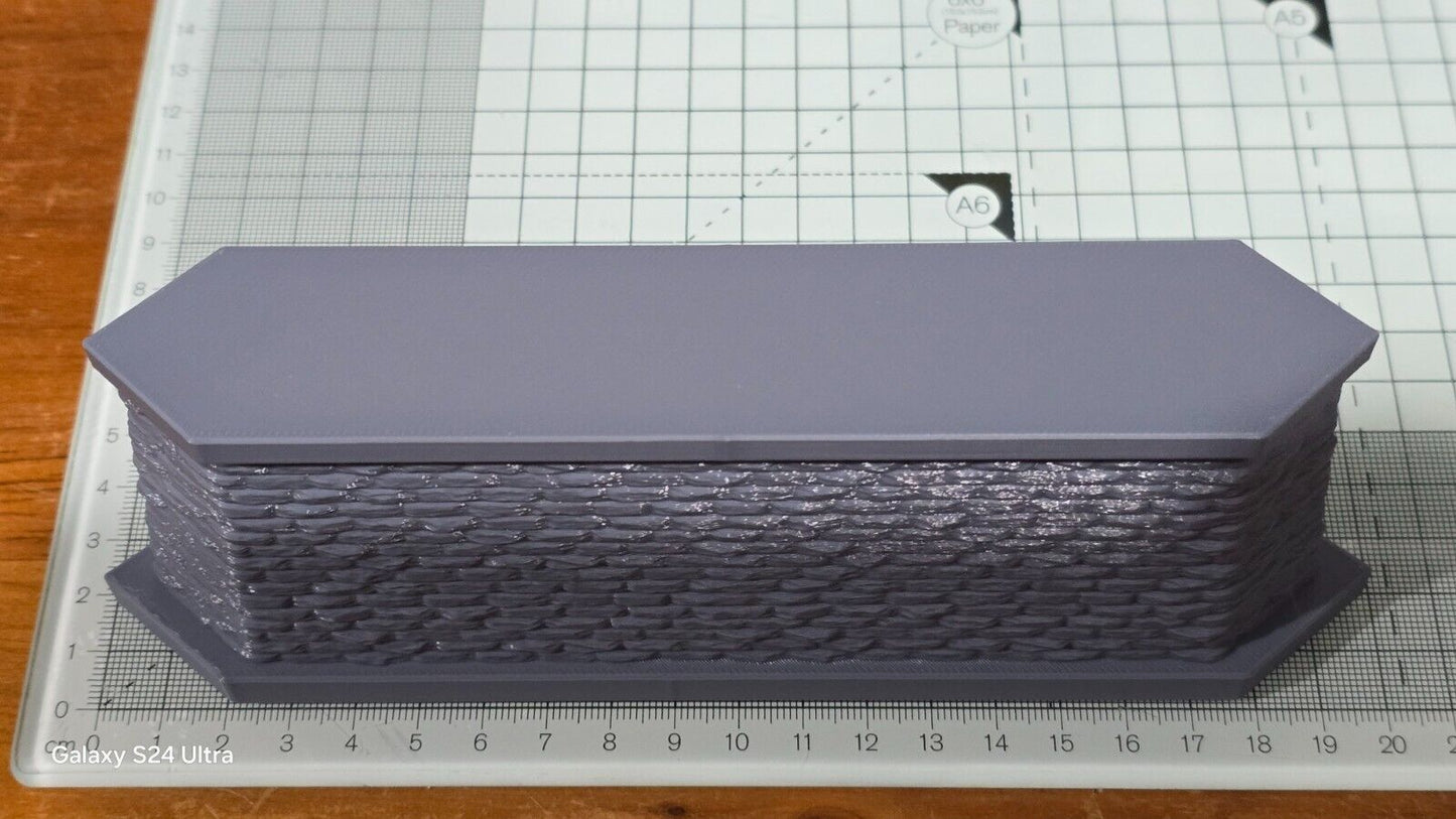 Iron Girder Bridge OO Gauge 600mm Double Track Model Railway Train 1:76 Scale