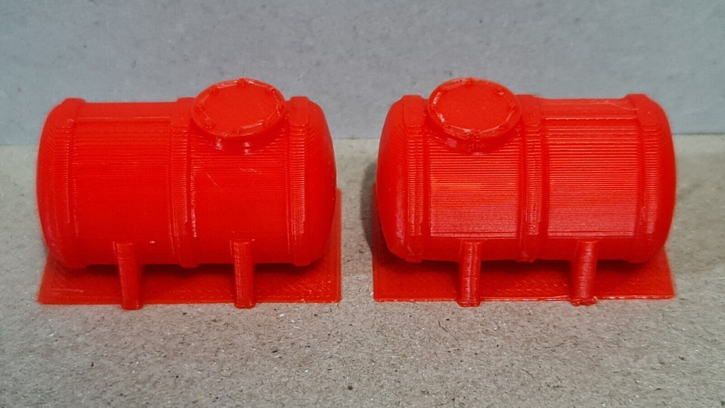 New 2 Pack Gas Fuel Petrol Tank Body OO HO Gauge 1:76 Scale Models Train Railway