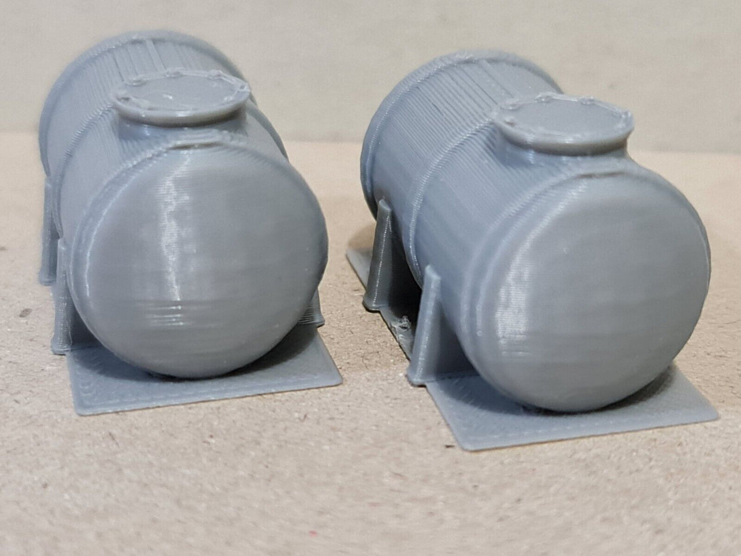 New 2 Pack Gas Fuel Petrol Tank Body OO HO Gauge 1:76 Scale Models Train Railway
