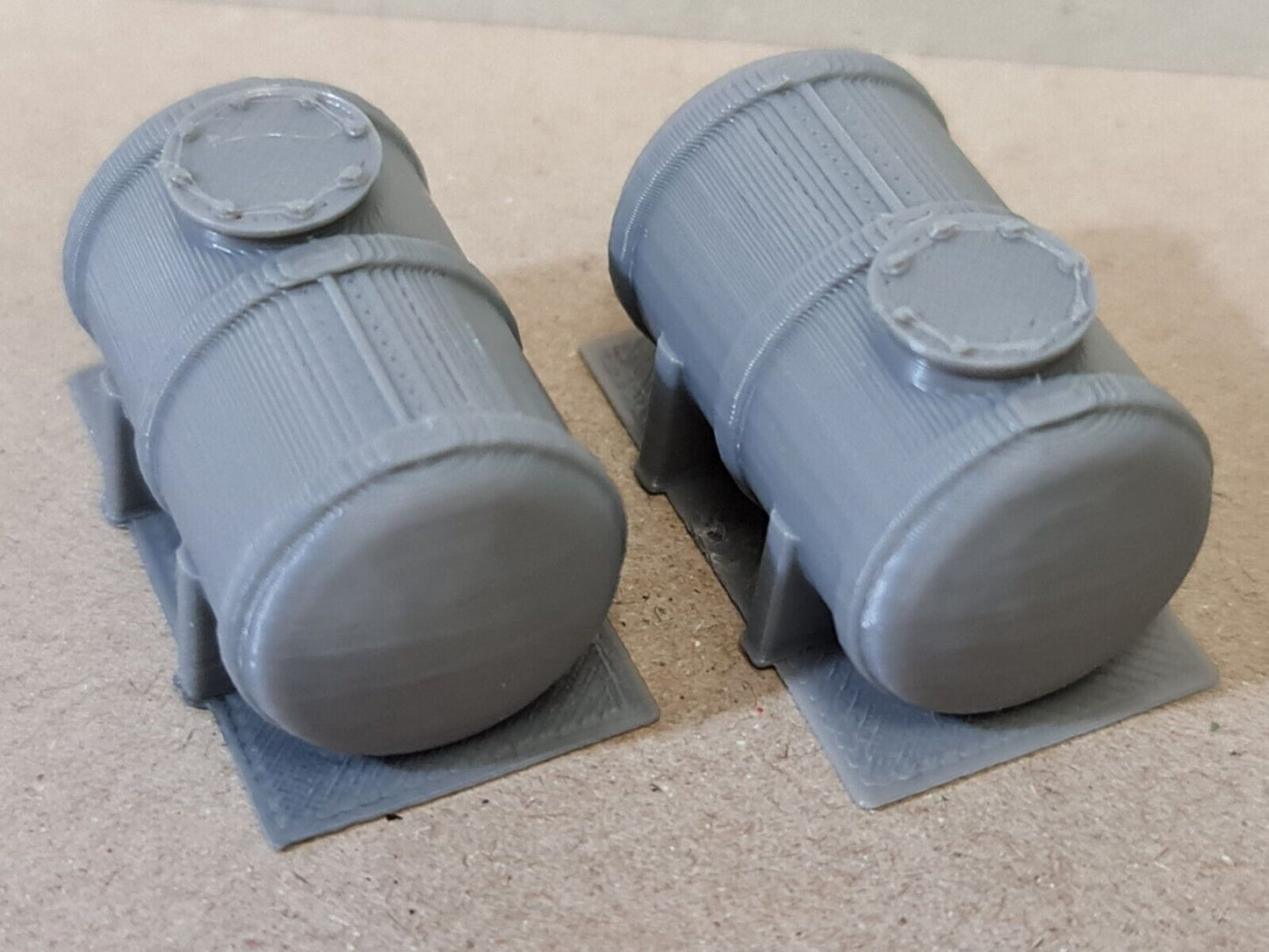 New 2 Pack Gas Fuel Petrol Tank Body OO HO Gauge 1:76 Scale Models Train Railway