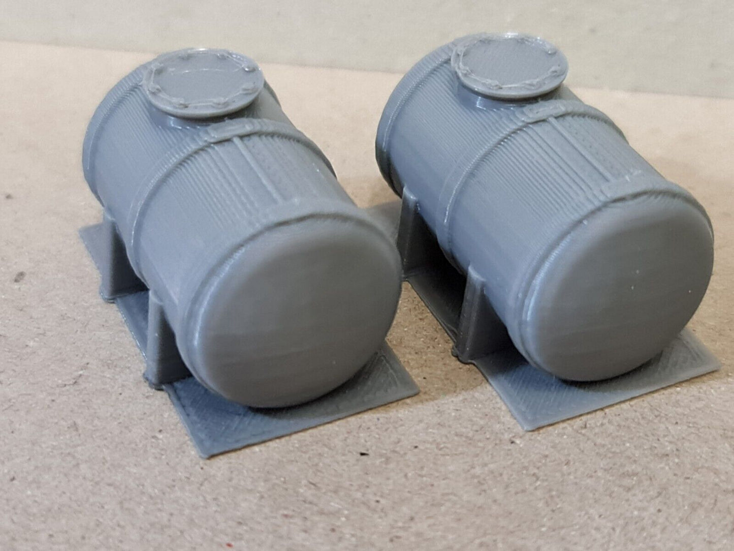 New 2 Pack Gas Fuel Petrol Tank Body OO HO Gauge 1:76 Scale Models Train Railway
