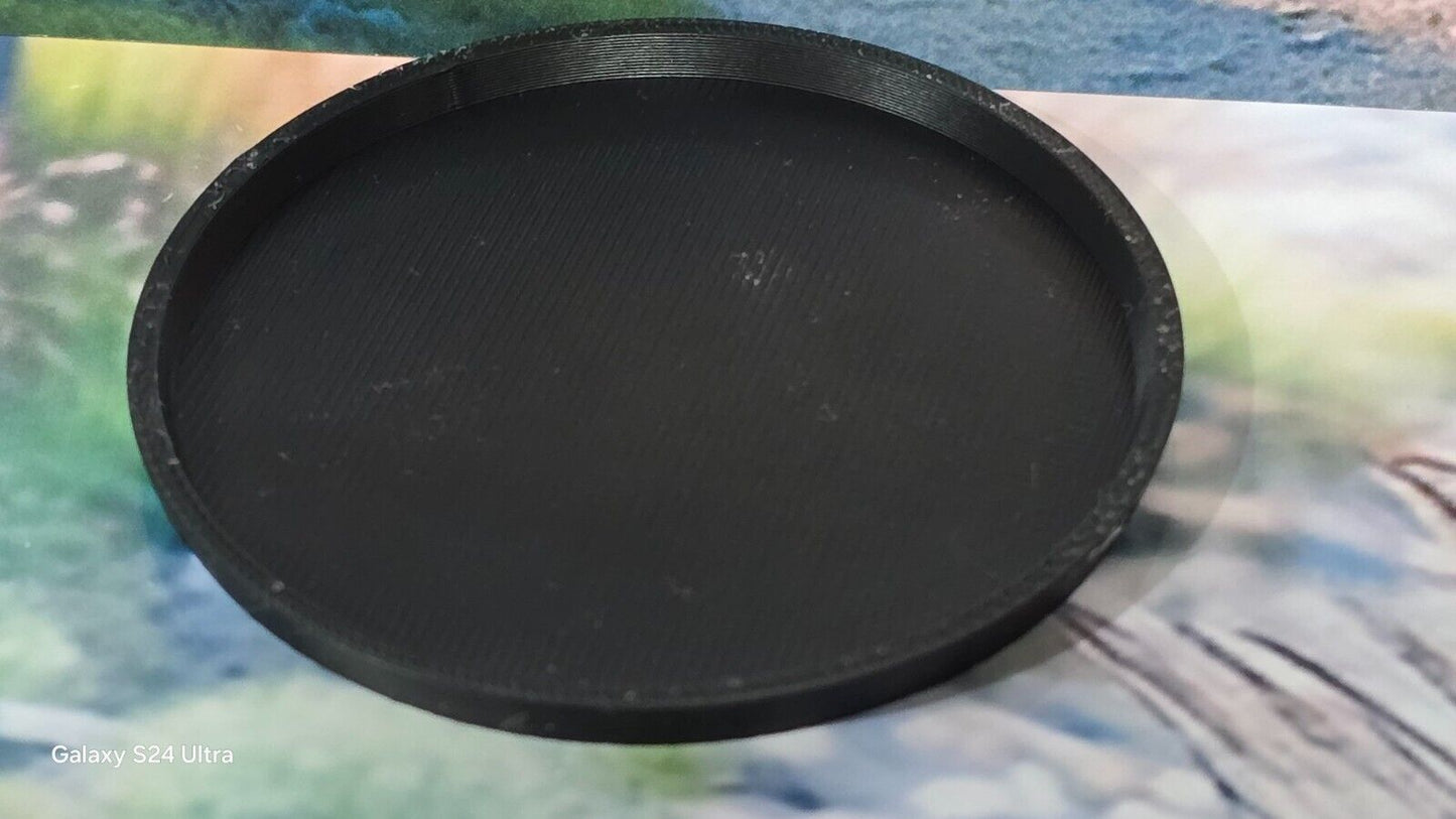 Wargames Bases Round Plain Warhammer Wargaming AOS PLA Plastic