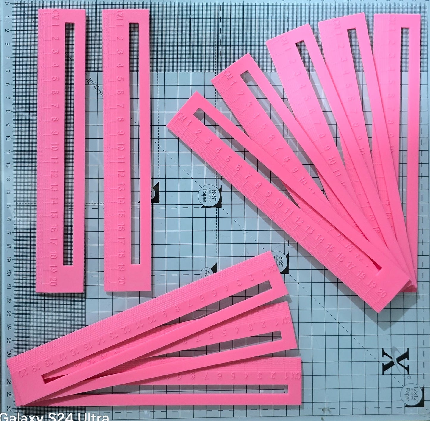 Dyslexia Reading Ruler Pack of 10 Pink- Essential Aid for ADHD, Neurodivergent