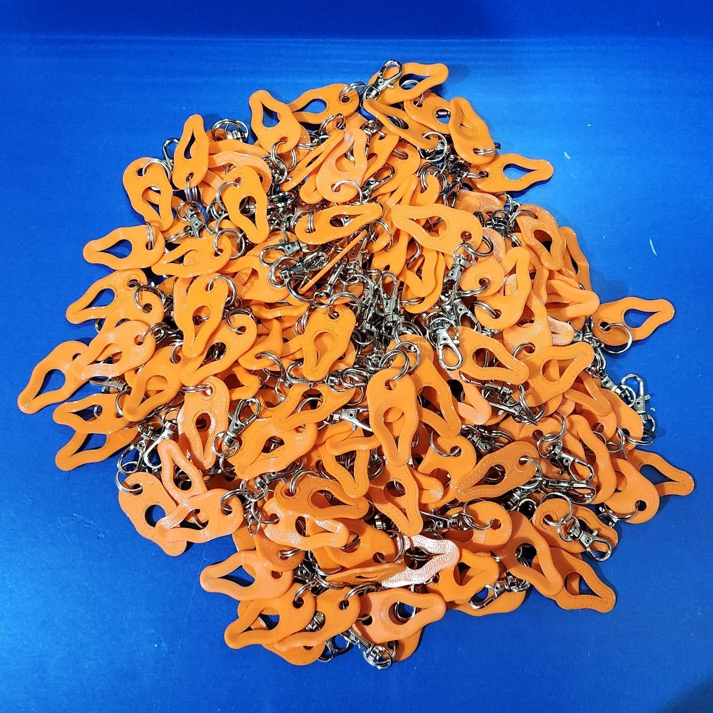 Wholesale Bulk 200 x Tick Removal Tools Orange PLA Plastic dog cat horse human