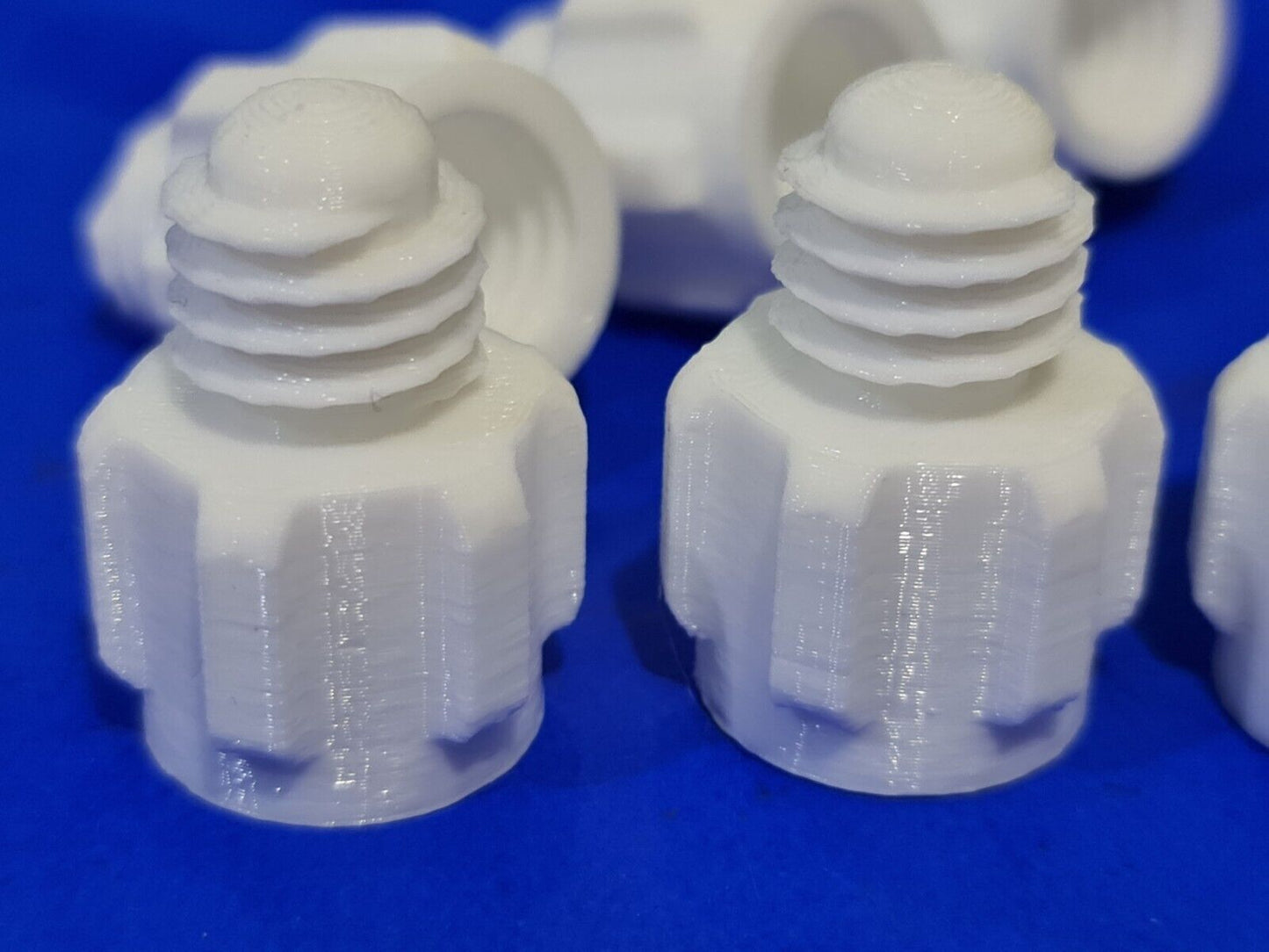 Pack of 6 Silicone Sealer Sealant Mastik Tube Nozzle Screw Cap Tops