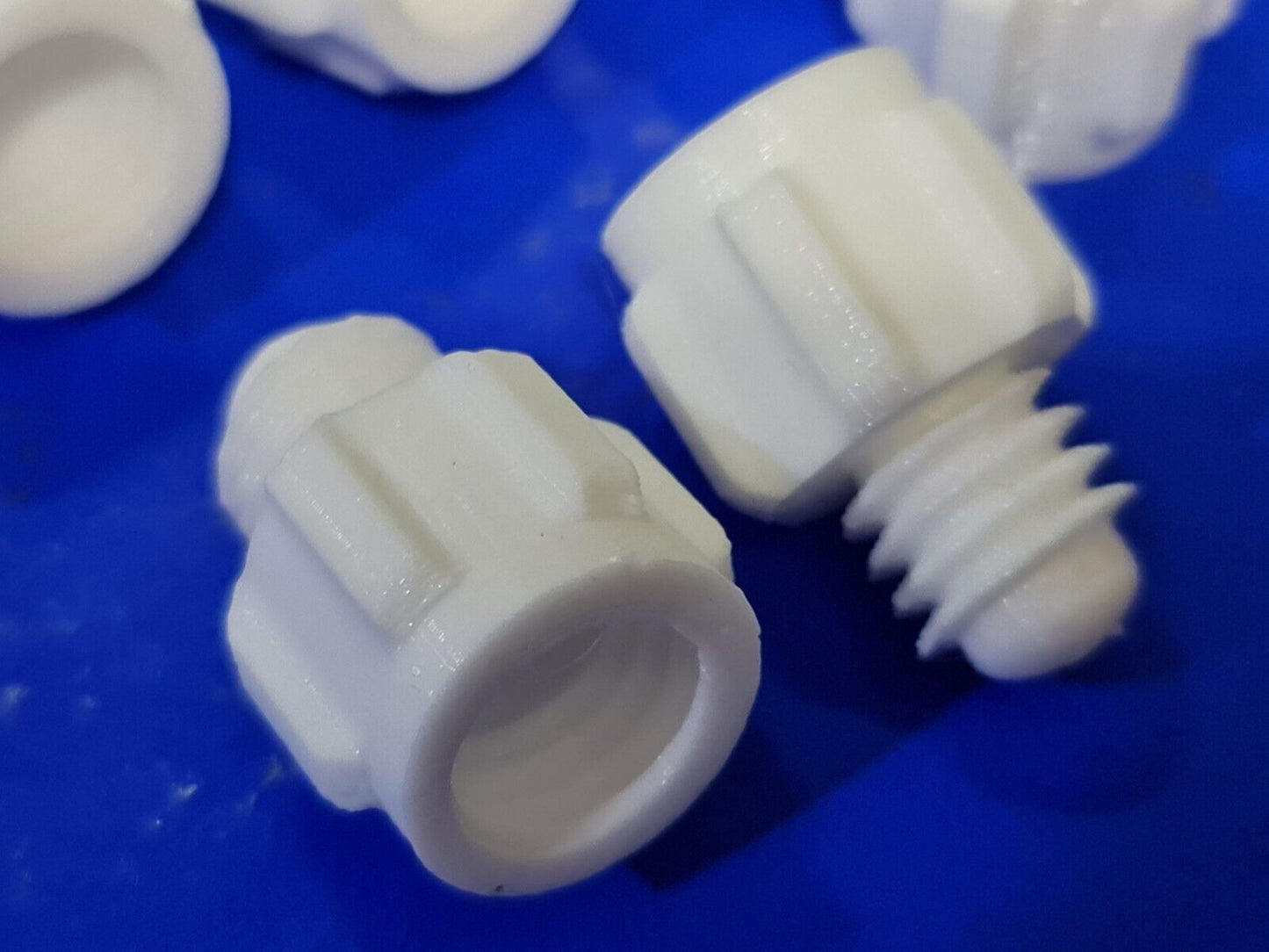 Pack of 6 Silicone Sealer Sealant Mastik Tube Nozzle Screw Cap Tops