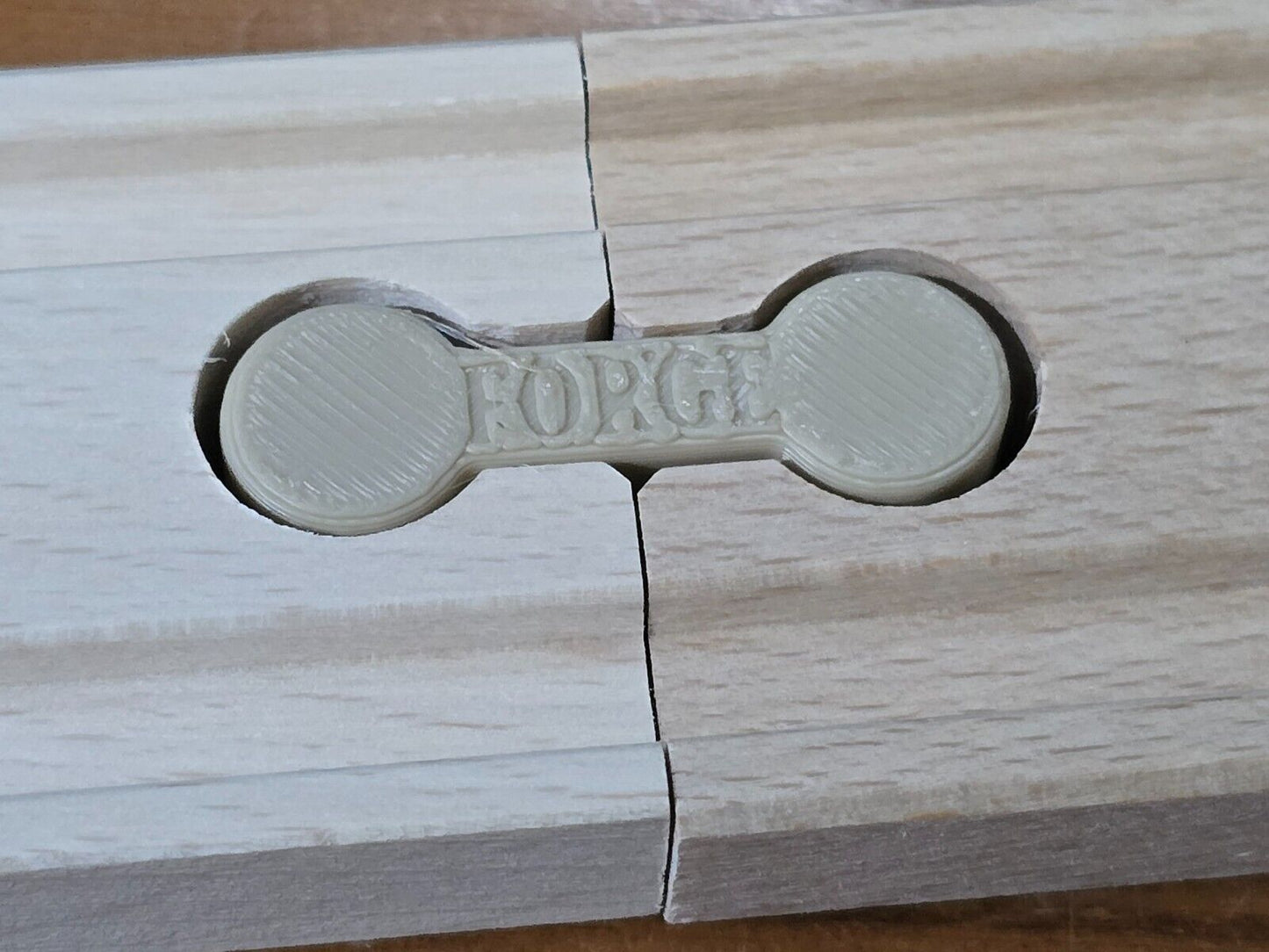 Wooden Train Track Dog bone Connectors Compatible with Brio IKEA BigJigs x 10/20