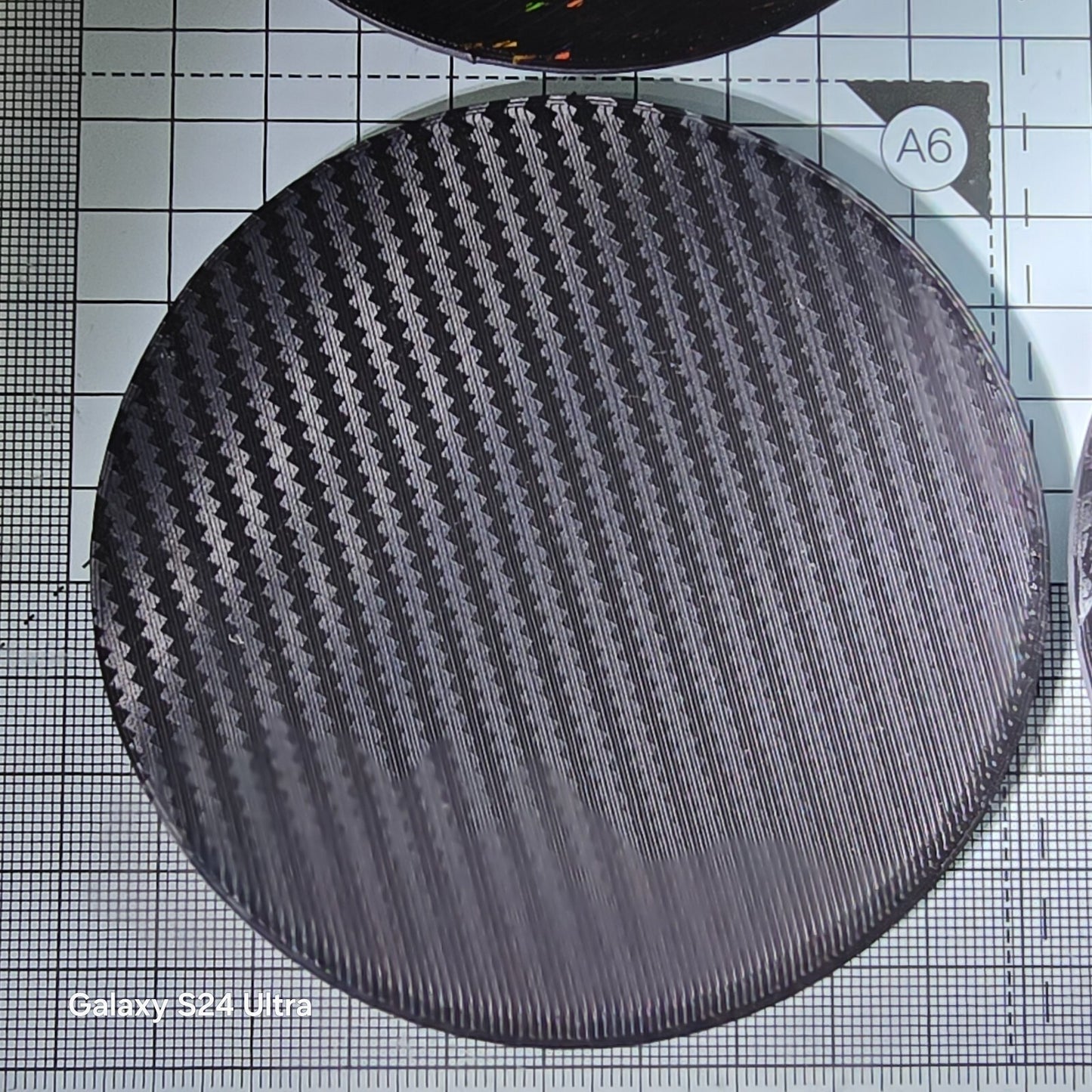 Set of 6 Elegant 4-Inch Patterned Drinks Coasters - Stylish Table Protection