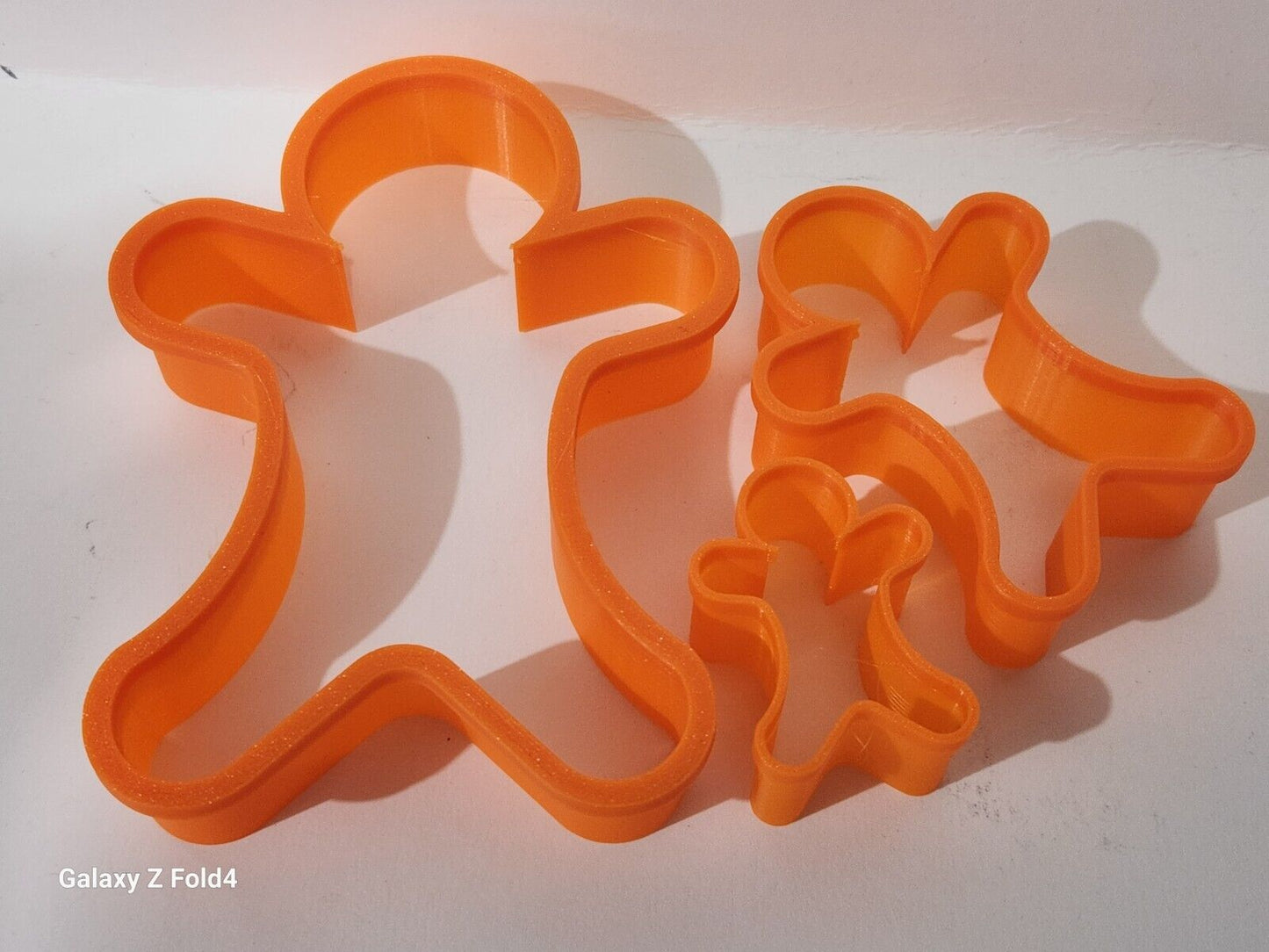 Set of 3 Gingerbread Men Cookie Cutters 40-110mm many colours