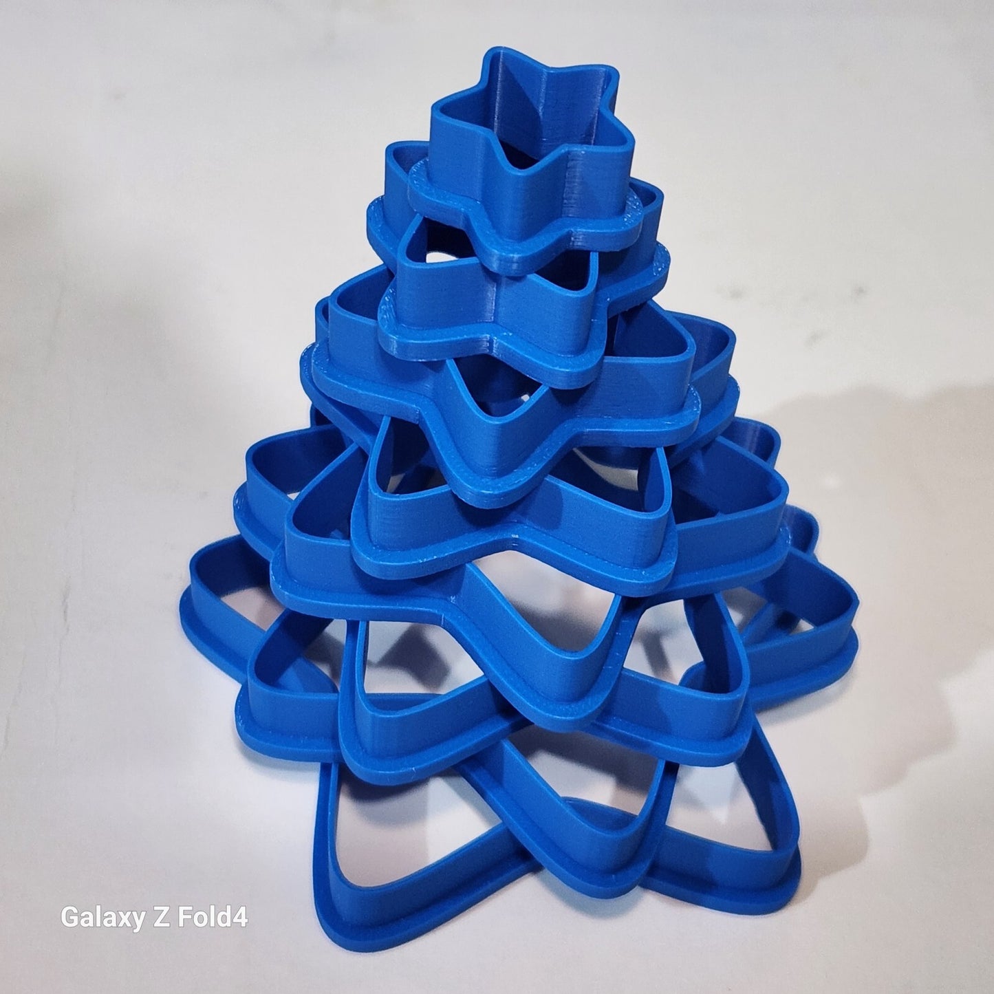 Set of 8 Star Shaped Cookie Cutters 20-90mm