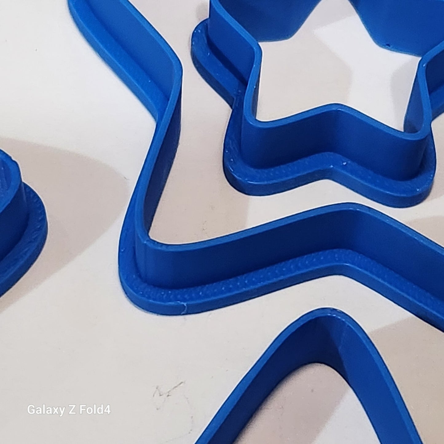 Set of 8 Star Shaped Cookie Cutters 20-90mm
