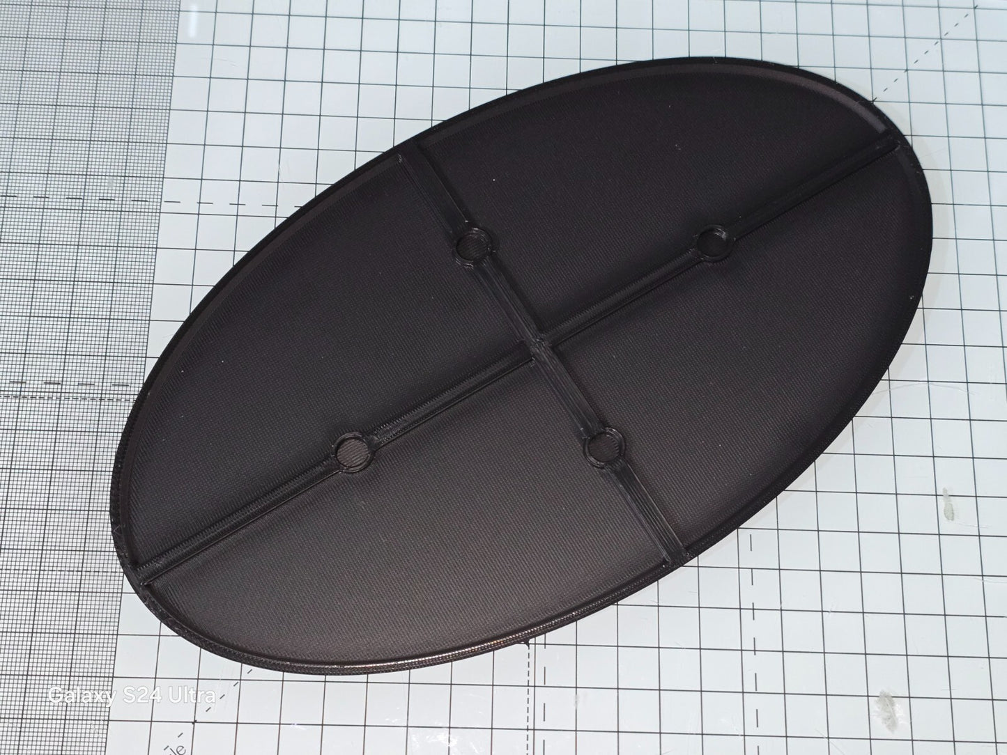 Wargames Bases Oval Plain Warhammer Wargaming AOS PLA Plastic