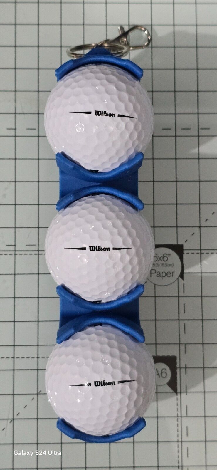 Golf Ball Holder– Bag Belt Clip - High Quality