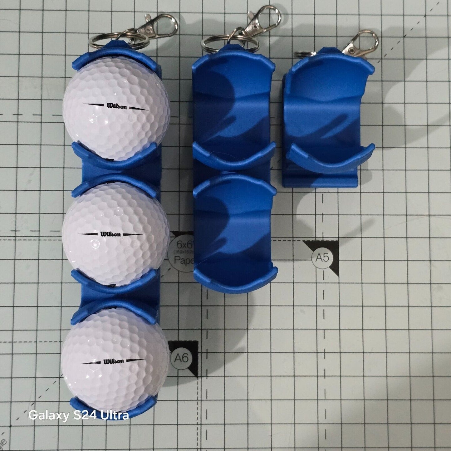 Golf Ball Holder– Bag Belt Clip - High Quality