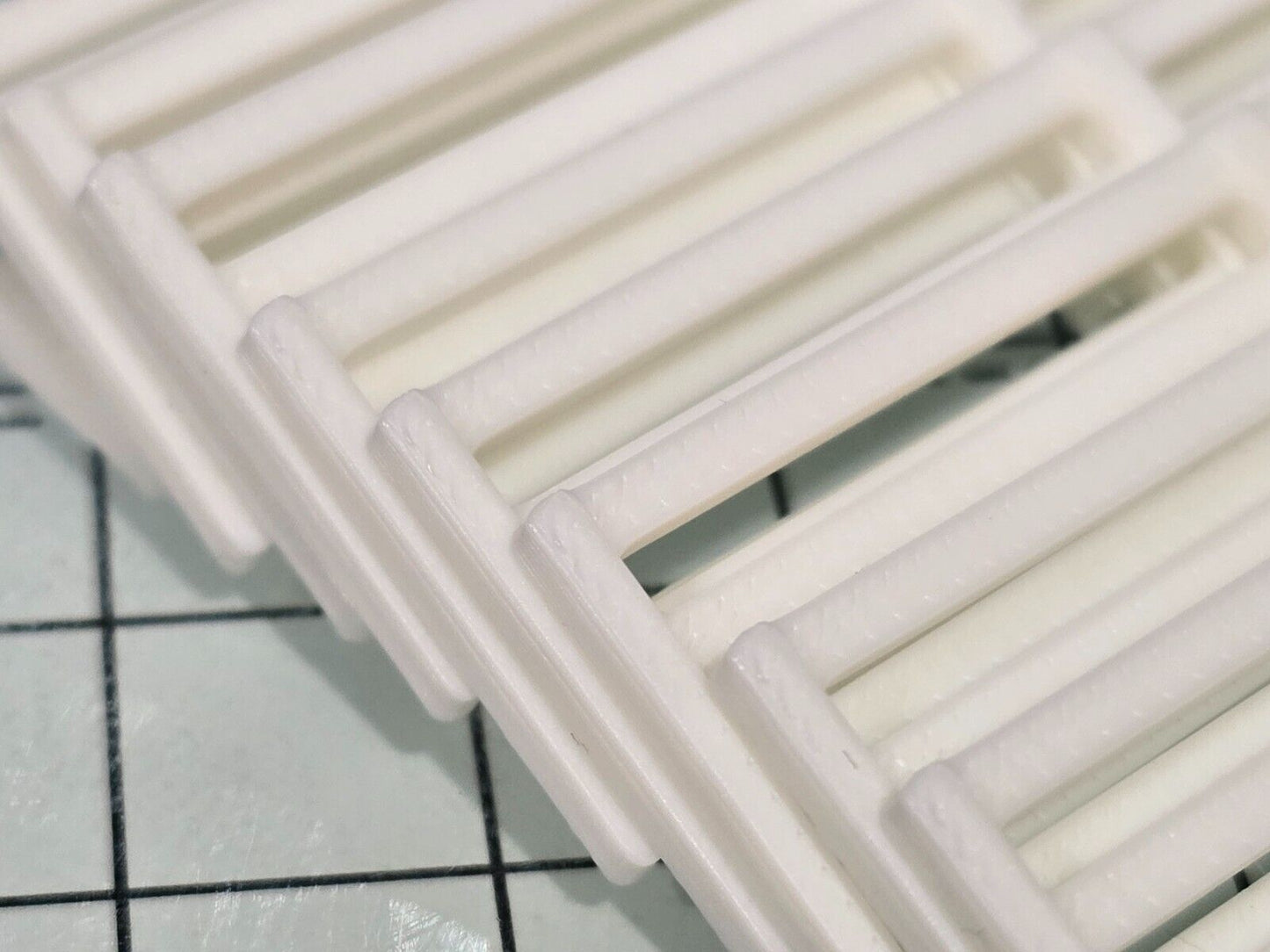 Fencing Railings OO HO New 10 Pack White Gauge 1:76 Scale Models Train Railway