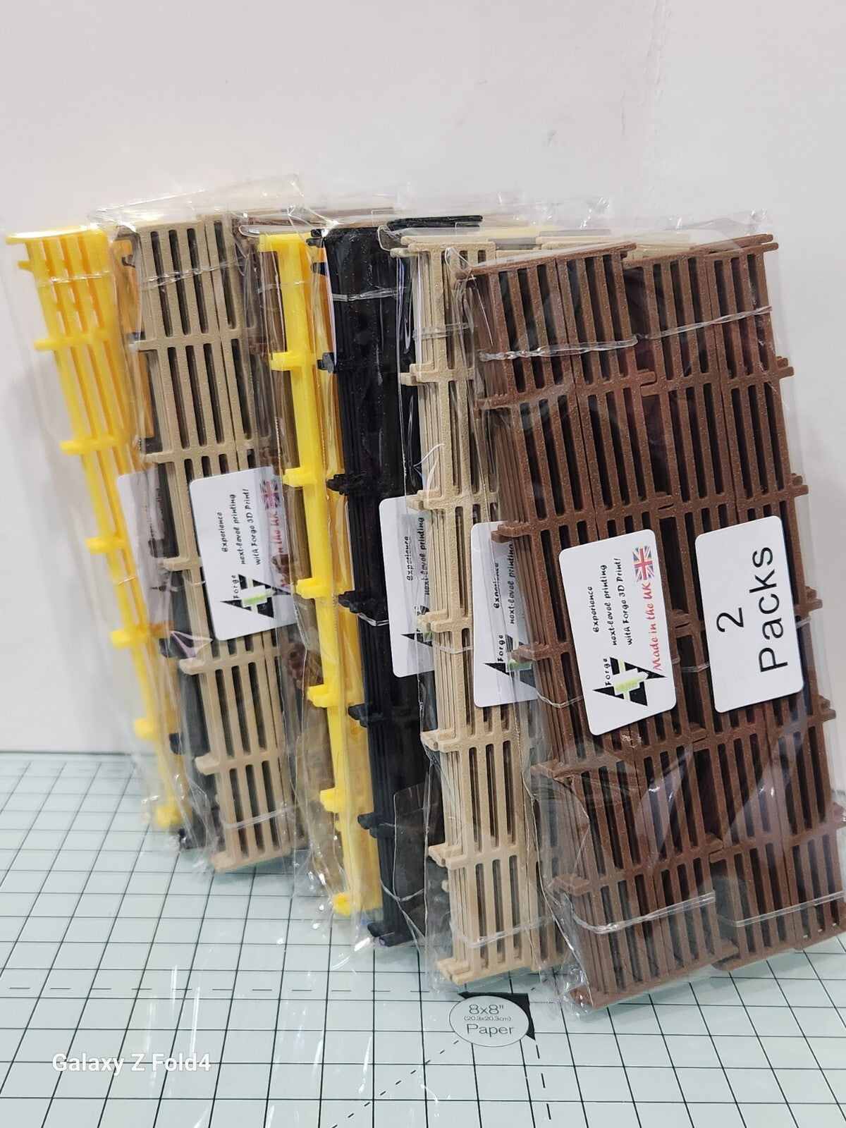 Fencing Railings New 10 to 100 Pack ALL Colours TT Gauge 1:120 Models Railway