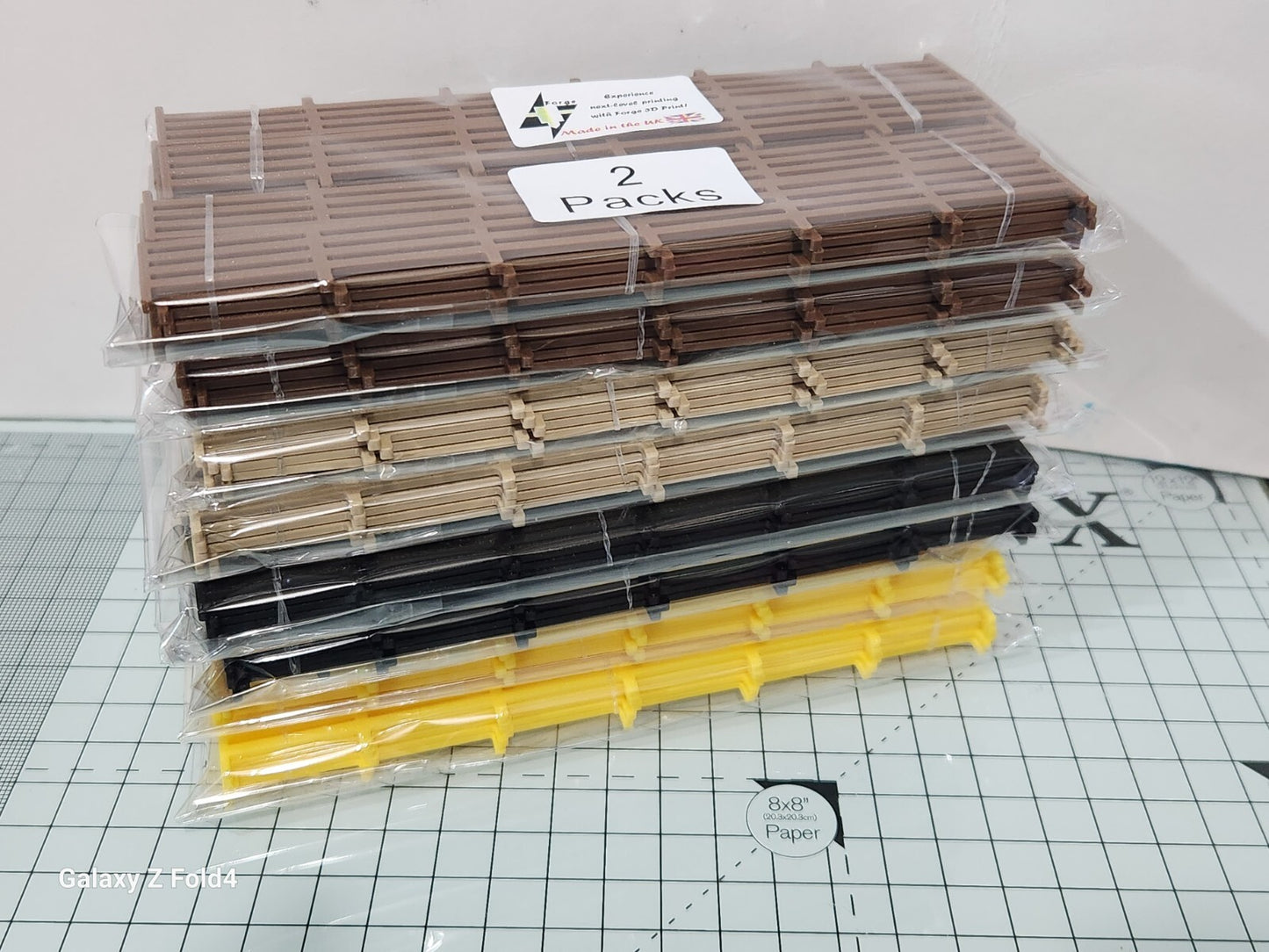 Fencing Railings New 10 to 100 Pack ALL Colours TT Gauge 1:120 Models Railway
