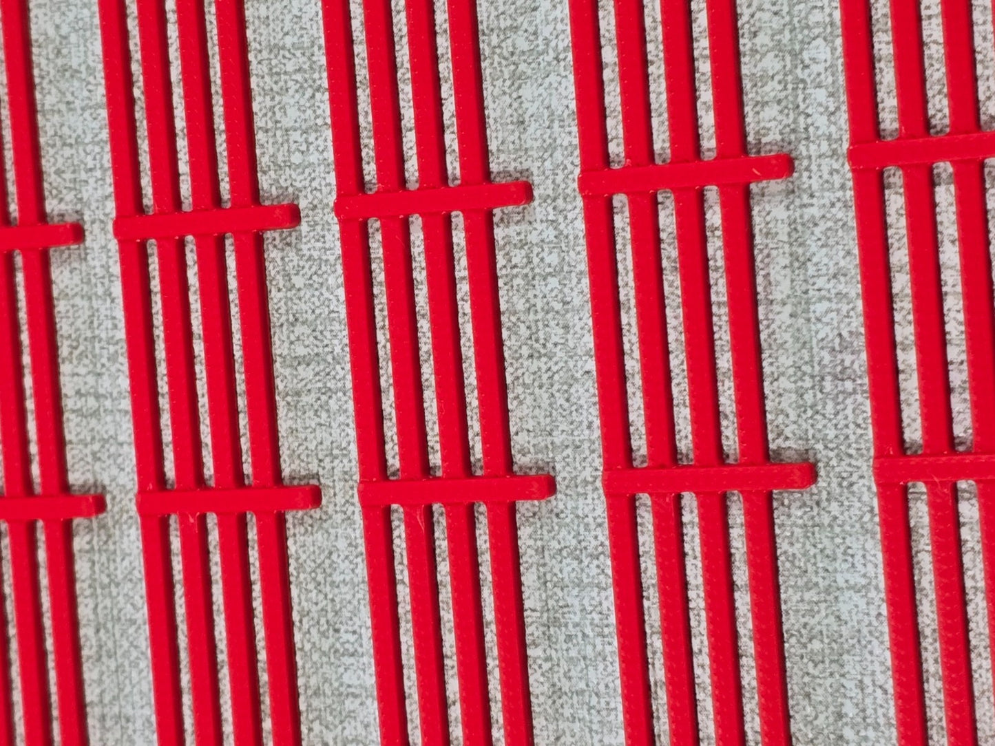 Fencing Railings New 10 to 100 Pack ALL Colours TT Gauge 1:120 Models Railway