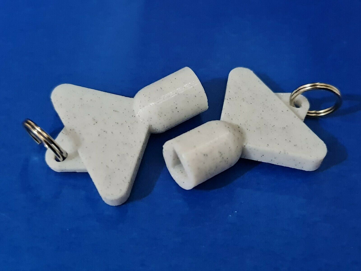 2 x Gas Electric Meter Box Utility Key Cupboard Marble PLA Plastic Biodegradable