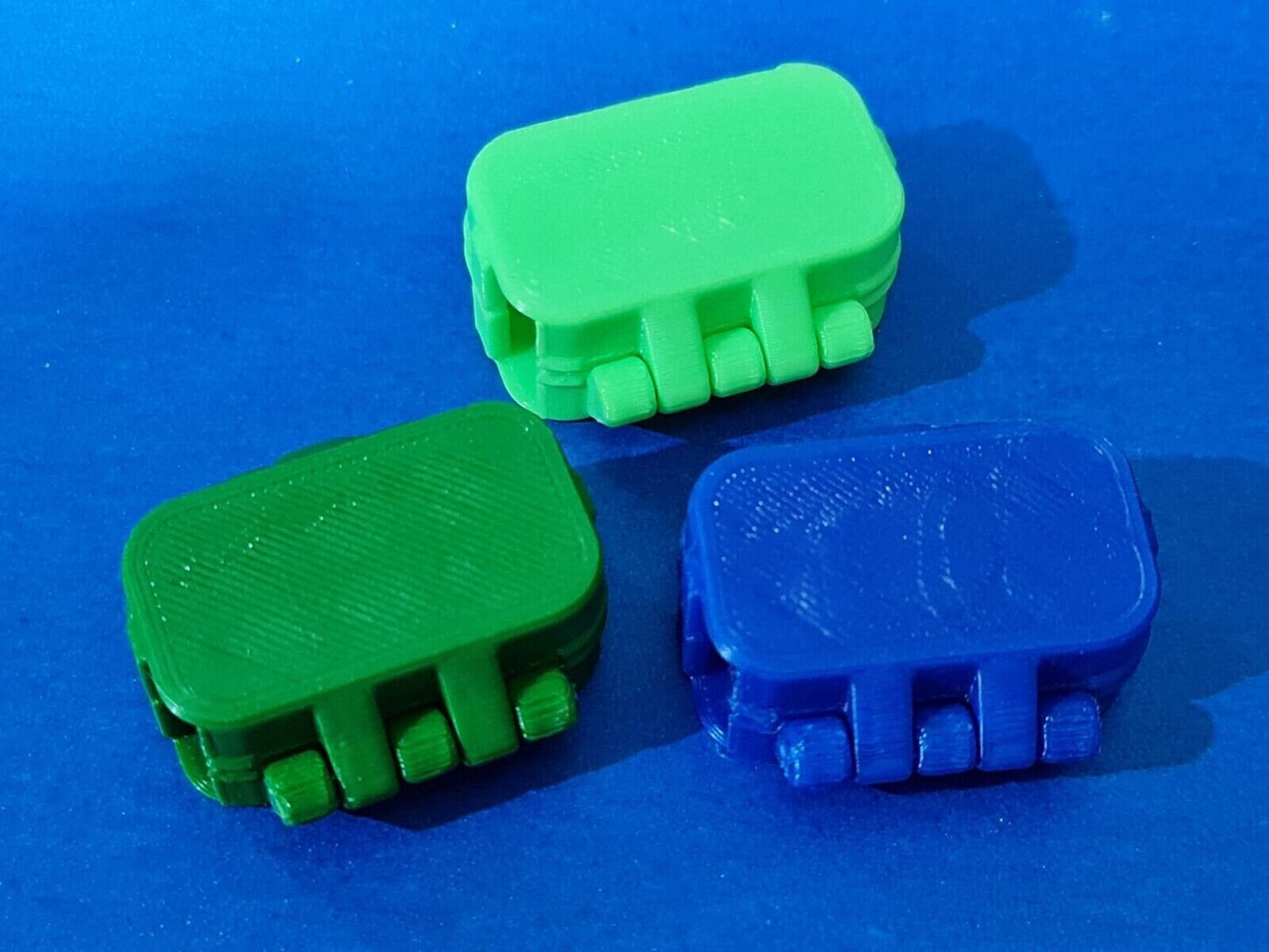 3 x Toothbrush Case Travel Cover Holder Portable Camping Plastic Brush B-Grades