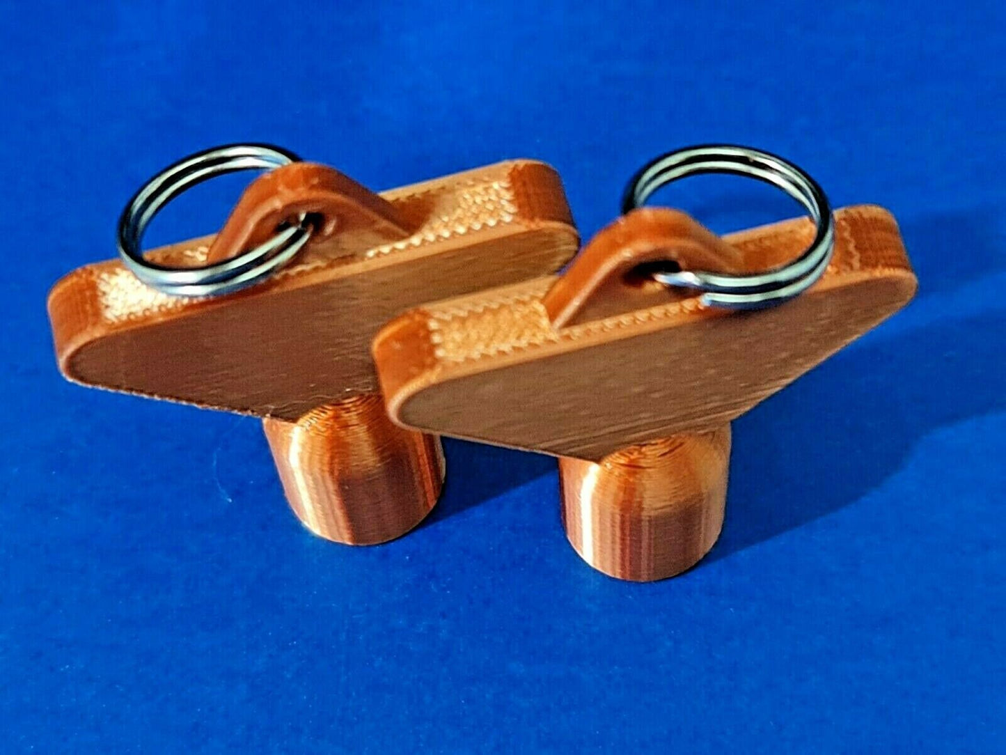 2 x Gas Electric Meter Box Utility Key Cupboard Copper PLA Plastic Biodegradable