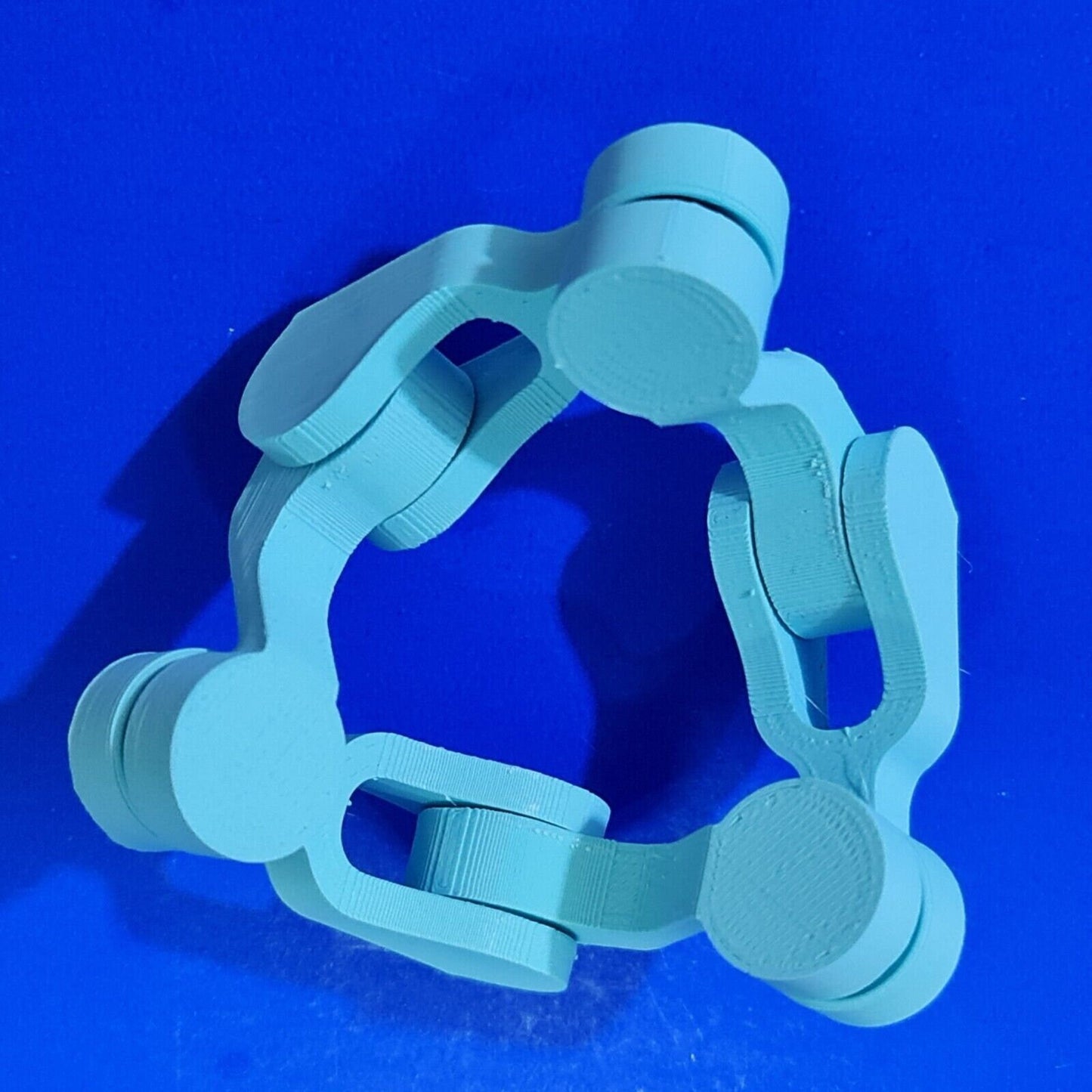 Kaleidocycle 3D Printed Fidget adult toy, release the stress, Tactile Sensory