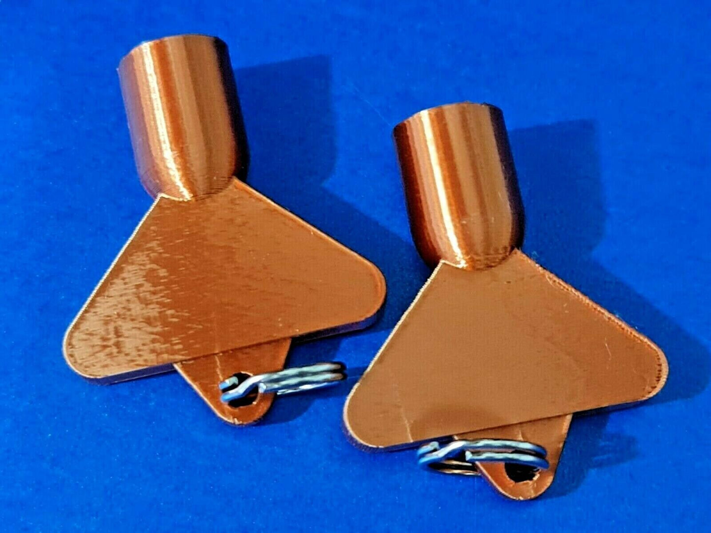 2 x Gas Electric Meter Box Utility Key Cupboard Copper PLA Plastic Biodegradable
