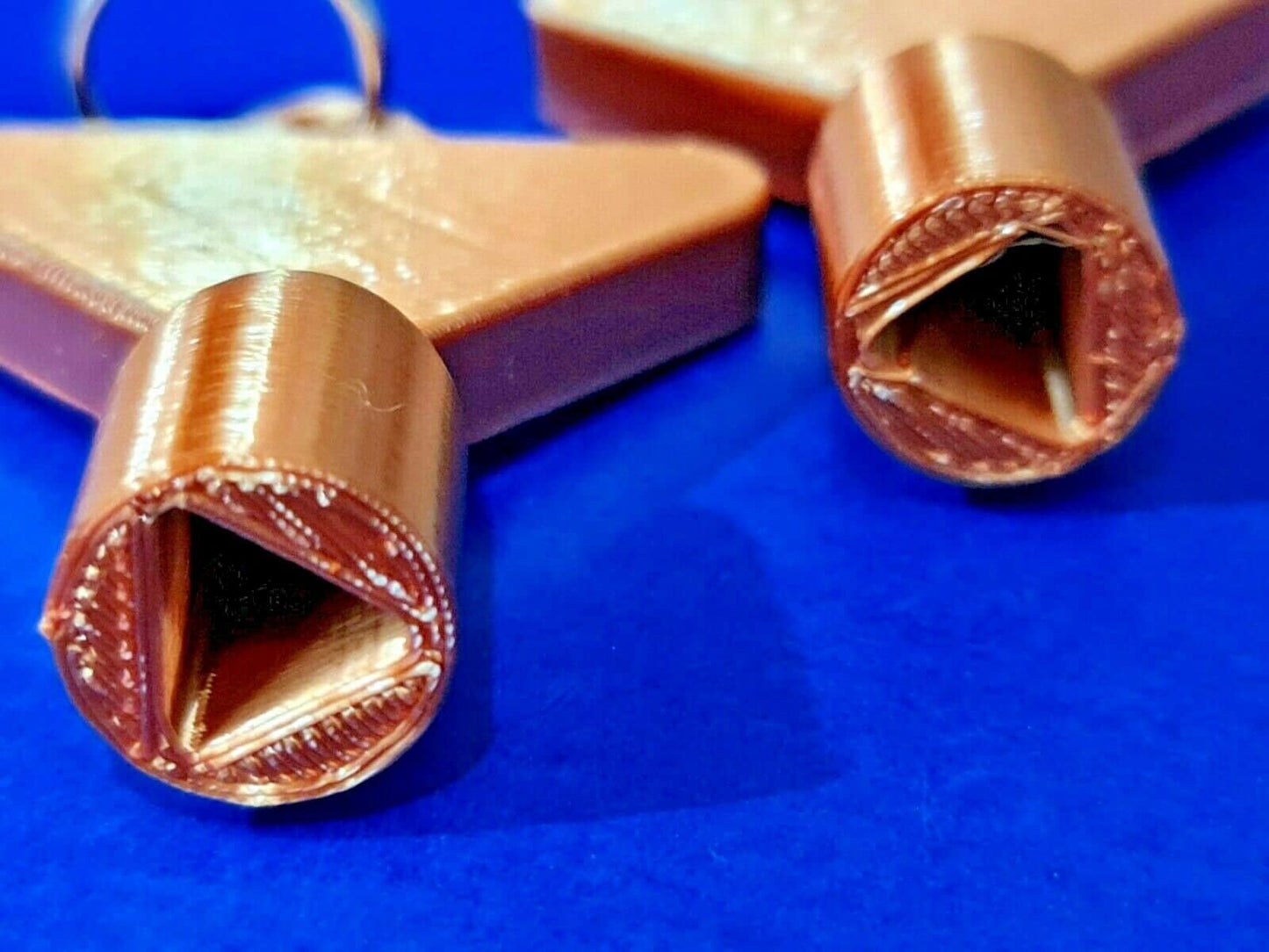 2 x Gas Electric Meter Box Utility Key Cupboard Copper PLA Plastic Biodegradable