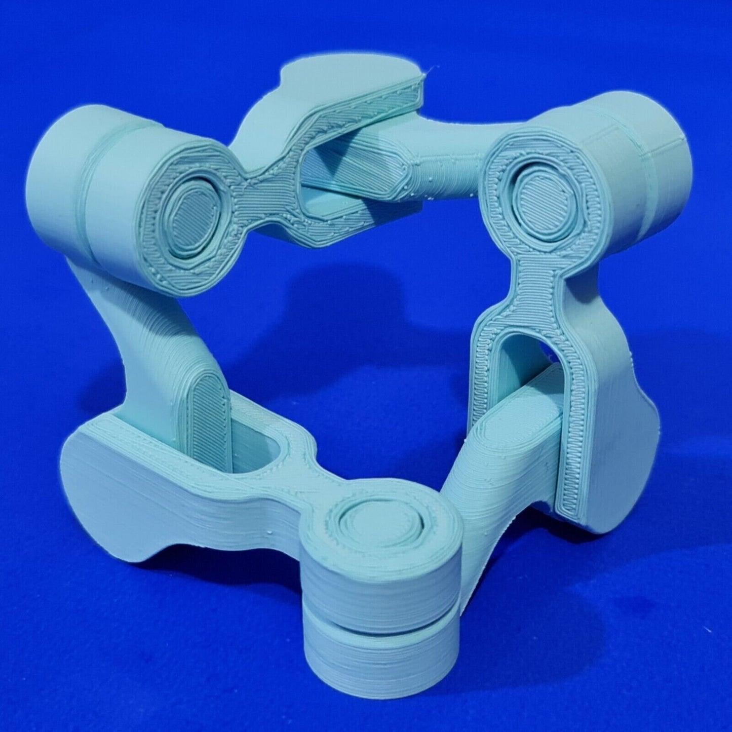 Kaleidocycle 3D Printed Fidget adult toy, release the stress, Tactile Sensory