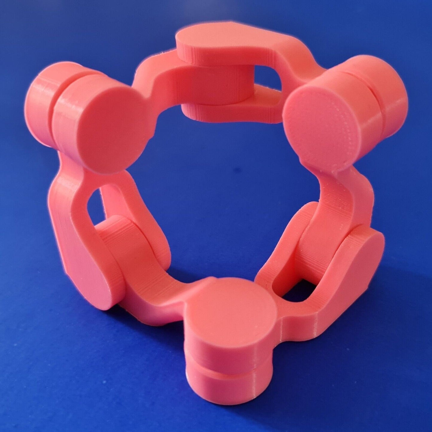 Kaleidocycle 3D Printed Fidget adult toy, release the stress, Tactile Sensory