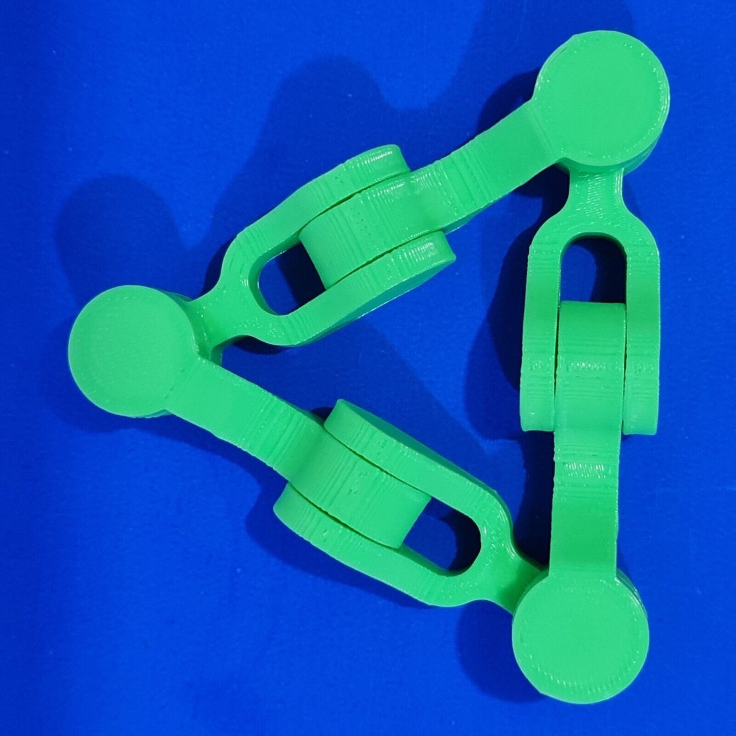 Kaleidocycle 3D Printed Fidget adult toy, release the stress, Tactile Sensory