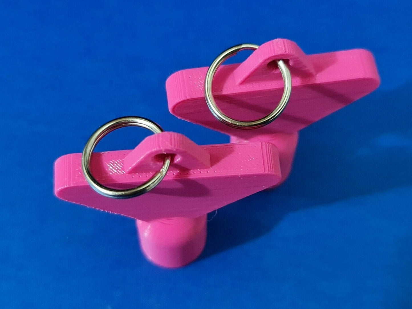2 x Gas Electric Meter Box Utility Key Cupboard Pink PLA Plastic Biodegradable