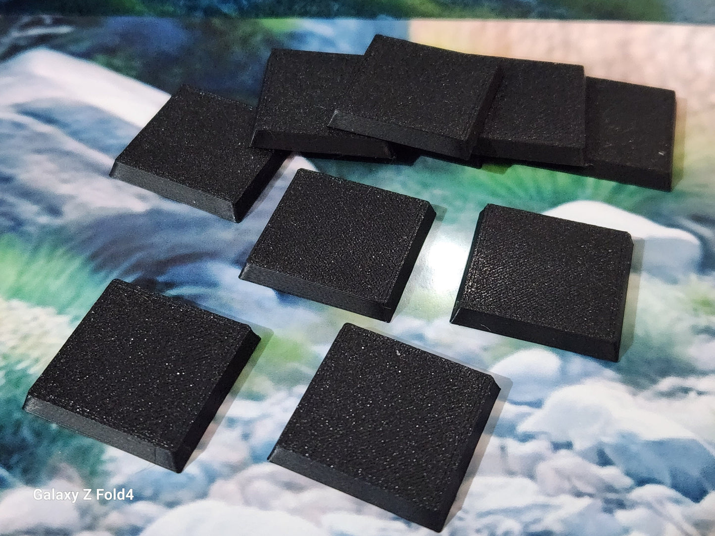 30mm Square Wargaming Bases Durable Plastic for War gaming - Tabletop Games, Bases in all Shapes, Sizes & Colours available -ASK