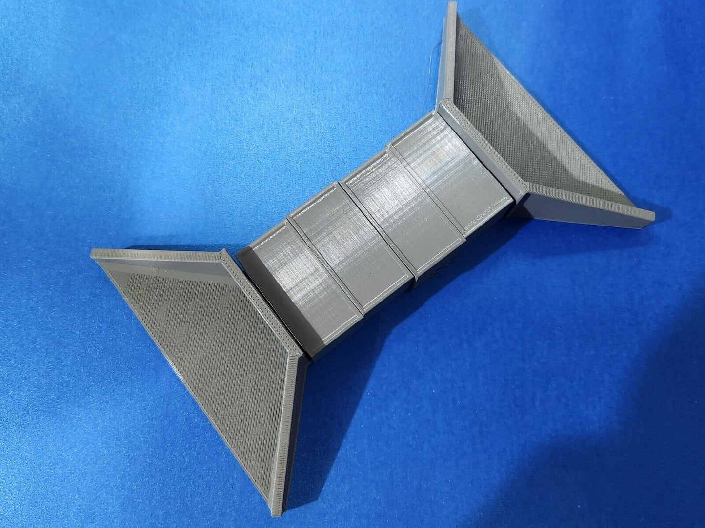 OO Gauge 1:76 Scale 6 Piece Culvert Set 2.5x1.0m in Concrete Grey, Water Outlet