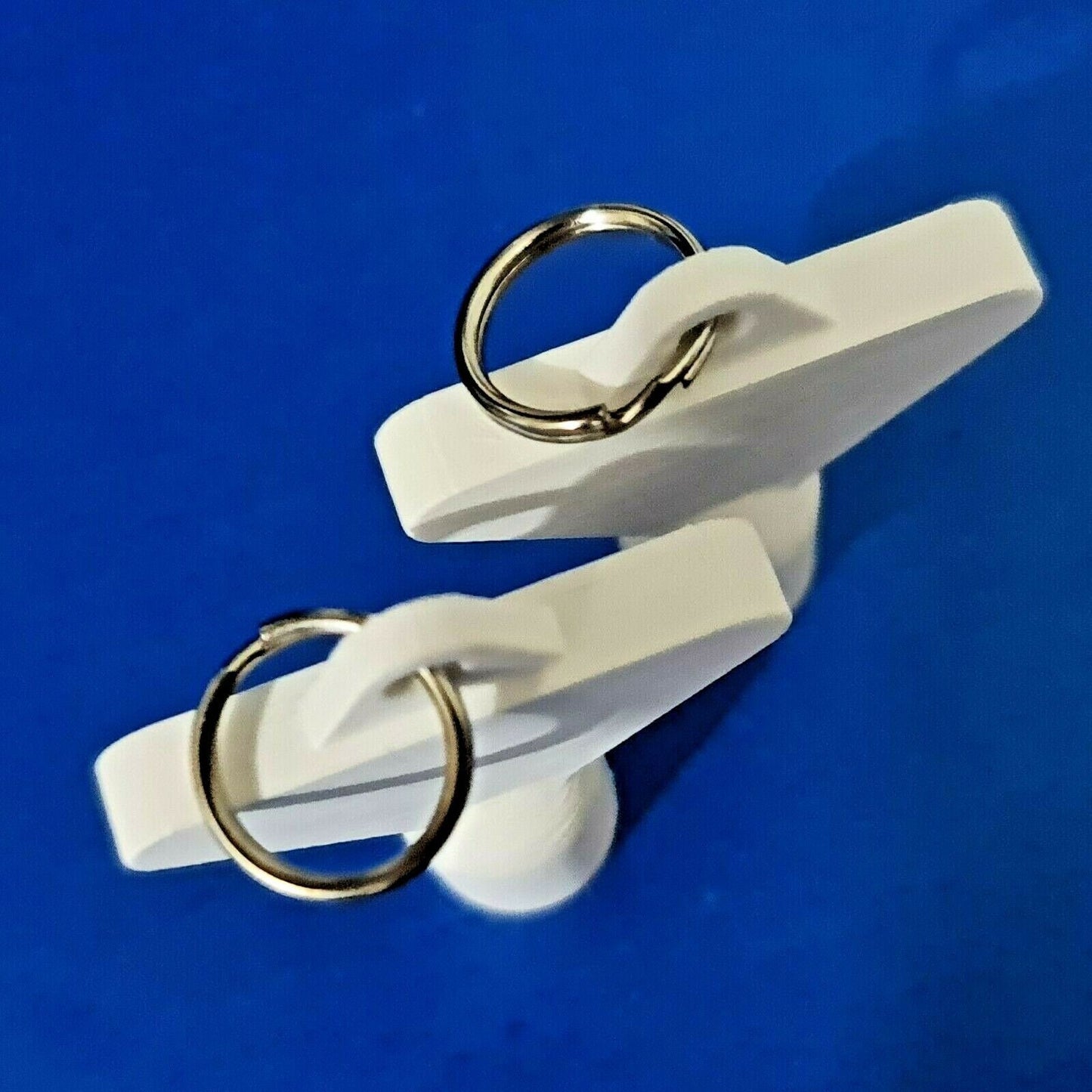 2 x Gas Electric Meter Box Utility Key Cupboard White PLA Plastic Biodegradable