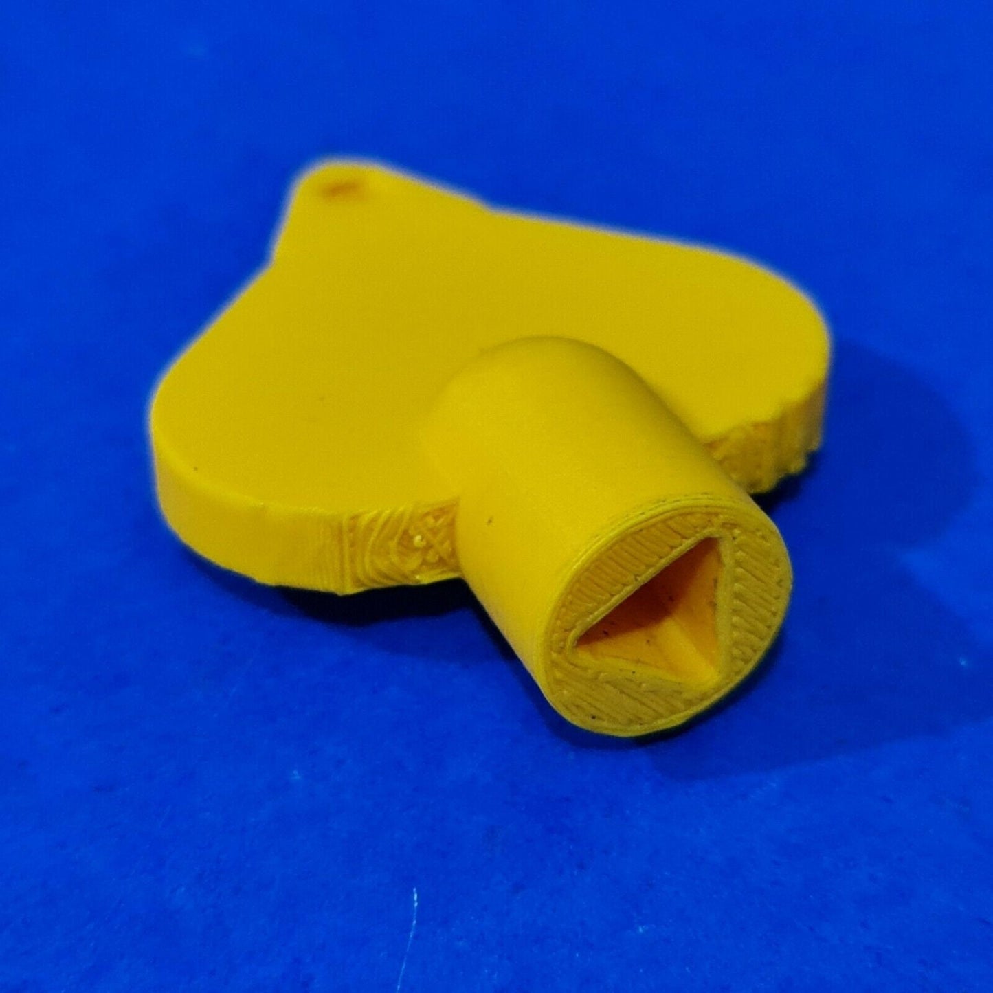 1 x Quality Gas Electric Meter Box Utility Key Cupboard YELLOW Very Strong ABS