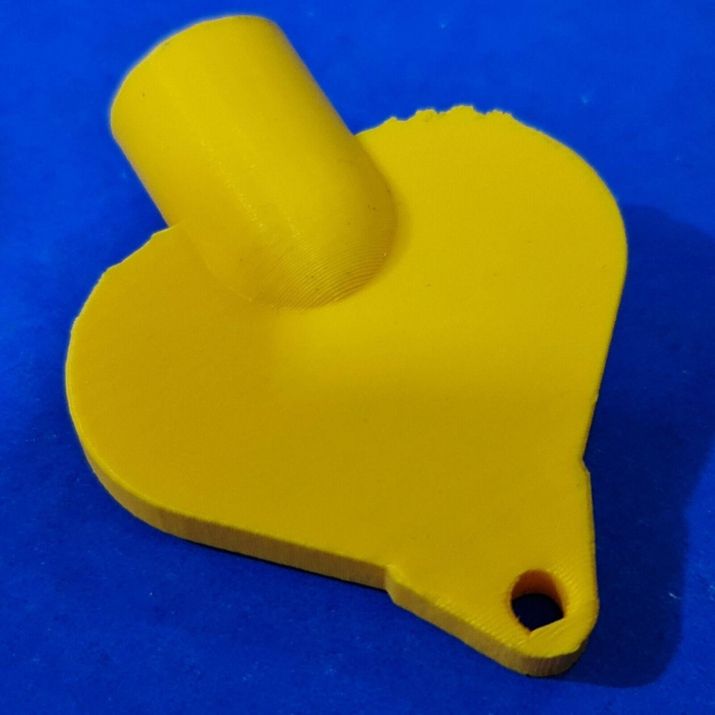1 x Quality Gas Electric Meter Box Utility Key Cupboard YELLOW Very Strong ABS