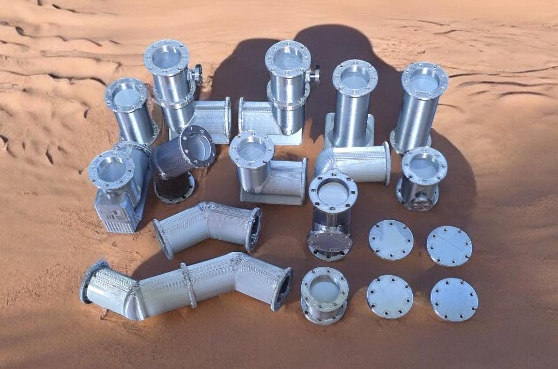 Above Ground Pipelines 18pcs Sci-Fi Modelling Diorama Wargaming Warhammer 40k Add on Set