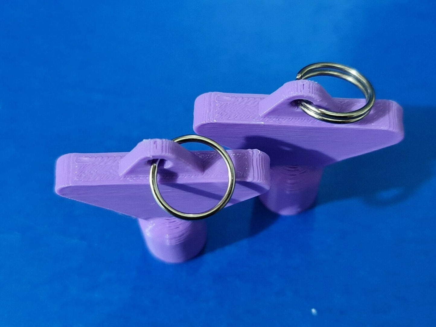 2 x Gas Electric Meter Box Utility Key Cupboard Purple PLA Plastic Biodegradable