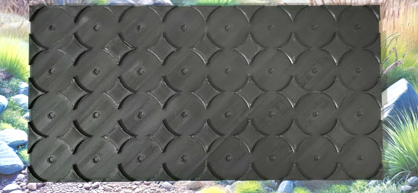 Wargaming Movement Trays 40mm (8 x 4) Round to Square Old World